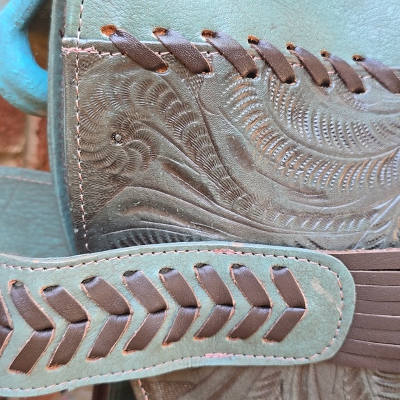 EUC American West Leather Bag - Picture 13 of 16